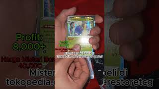 ASMR BUKA MISTERI BOX POKEMON pokemon pokemontcg pokemoncards kartupokemonindonesia [upl. by Arlen]