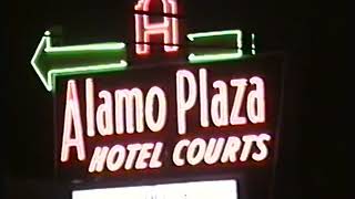 Alamo Plaza Hotel Courts at Dallas Texas 1991 [upl. by Dorinda]