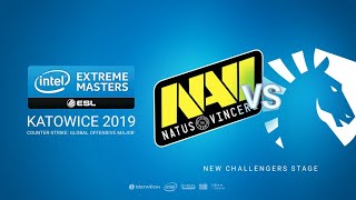 NaVi vs Team Liquid  IEM Season XIII  Katowice Major 2019  map1  demirageGromjkeee amp MintGod [upl. by Greggs]