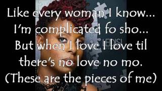 Ledisi pieces of me lyrics [upl. by Kylstra]