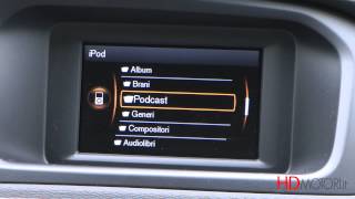 Volvo V40 focus infotainment da HDmotoriit [upl. by Aisyat699]