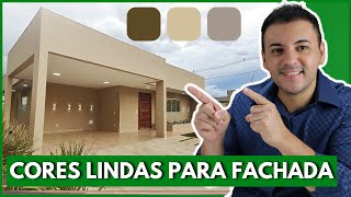 3 COMBINAÇÕES DE CORES PERFEITAS PARA PINTAR A FACHADA DA SUA CASA E FAZER SUCESSO EM 2024 [upl. by Nylirac]