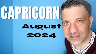 CAPRICORN AUGUST 2024 ♑️ New Doors Are Opening For You  NEW CHAPTER Capricorn August Tarot Reading [upl. by Gnouv]