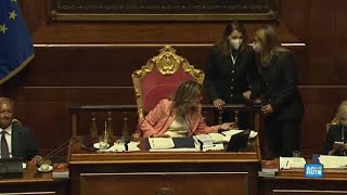 Governo il fuori onda di Casellati «Mancherà il numero legale» [upl. by Adnotal]