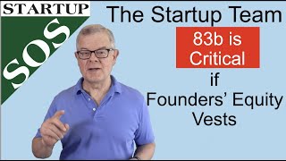 Why the Founder 83b Election is Critical to File on Time if Founder Stock Vests [upl. by Arlana]