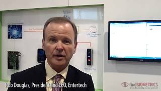 EnterTech showcases their biometric innovations at ISC West 2013 [upl. by Nyladnohr]