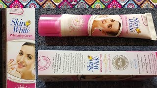 Skin White Whitening Cream Review Unboxing Uses Price Side Effects  Skin Care Beauty Cosmetics [upl. by Nylannej]