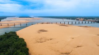 Bom Dia Roraima Nível do rio Branco alcança mínimo histórico e ameaça abastecimento de água em RR [upl. by Pelson]