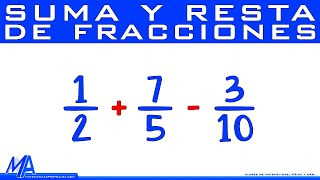 Comprendiendo la suma y resta de fracciones  Explicación completa [upl. by Sholeen13]