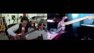 Thedooo Jam session with Herman li  tribute to jason becker [upl. by Akcirahs479]