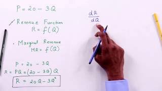 Revenue Function and Marginal Revenue [upl. by Eila7]