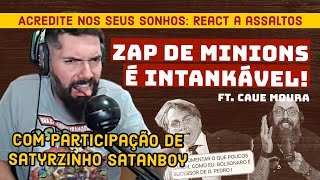 Cauê Moura e as TEORIAS que você NÃO VAI ACREDITAR no Zap dos MINIONS  João Carvalho [upl. by Raines]