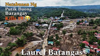 Halos mabura sa mapa ang isang barangay sa Laurel Batangas  19 nasawi sa pagkaputol ng tulay [upl. by Ellard]