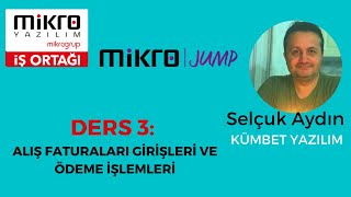 Mikro Yazılım Eğitimleri Ders 3 Mikro Alış Faturası ve Ödeme Nasıl Yapılır [upl. by Jeanna]