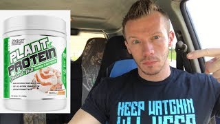 Honest Reviews New Nutrex Research Plant Protein  All Flavors Vegan Protein Review [upl. by Obel]