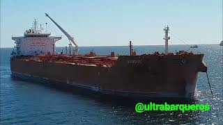 STS TRANSFER OPERATIONS OBOCarrierShip quotBANGUSquot OilChemicalTankerShip quotPUNTA QUILLAquot 15092024 [upl. by Aihsem524]