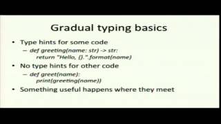 Guido van Rossum  Type Hints for Python 35 [upl. by Inavoy102]