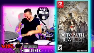 Octopath Traveler  Decisive Battle II  WiseDrums LIVE Highlight [upl. by Race]