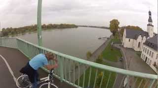 Fahrradunfall mit Geisterfahrer  KölnMülheimer Brücke [upl. by Aric155]