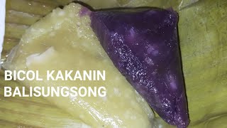 SUMAN KAMOTENG KAHOY BALISUNGSONG BICOL KAKANIN [upl. by Yonina75]