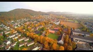 Rinteln Nordstadt Drohnenvideo 360°  Luftaufnahme 20161029 [upl. by Einitsed]