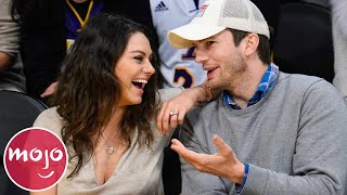 Top 20 Times Ashton Kutcher amp Mila Kunis Made Us Believe in Love [upl. by Demahom]