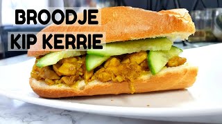 Recipe How To Make Broodje Kip Kerrie  CWF [upl. by Filomena]