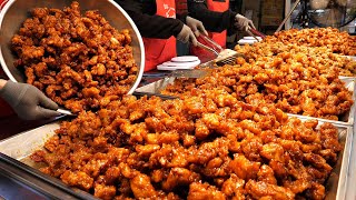 화끈합니다 인기 많은 매운 길거리음식 몰아보기 TOP 4  BEST 4 spicy street food collection  korean street food [upl. by Yrrap146]