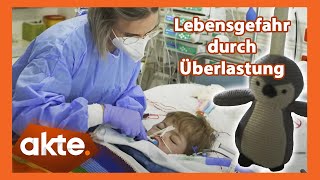 Kinderklinik vor dem Kollaps Lebensgefahr durch Überlastung  Akte  SAT1 [upl. by Sahcnip289]