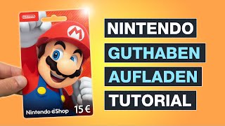 Nintendo eShop Guthaben aufladen  Code eingeben Gutscheinkarte  Einfach erklärt  Testventure [upl. by Yrrap]