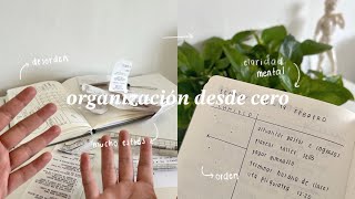 aprende a organizarte desde cero con un solo video [upl. by Buonomo]