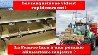 La France face à une pénurie alimentaire majeure [upl. by Aloibaf]