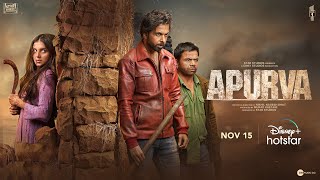 Apurva  Official Trailer  15th November  Tara Sutaria  DisneyPlus Hotstar [upl. by Aicil204]