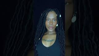 Goddess Locs da Fashion Braid crochetbraid dreads hairstyle [upl. by Mariken]