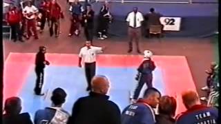 Cecilia Brækhus Nor v USA WAKO World Championships Paris 2003 [upl. by Ysteb]