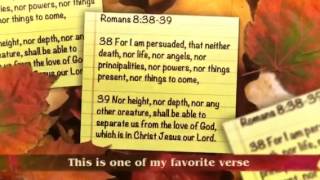 Romans 83839 One of my favorite verse [upl. by Acinnod]