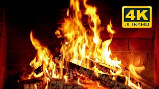 🔥 Cozy Fireplace 4K 12 HOURS Fireplace with Crackling Fire Sounds Crackling Fireplace 4K [upl. by Nelag548]