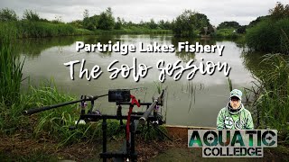 Partridge Lakes Fishery  July Solo Session [upl. by Houlberg]