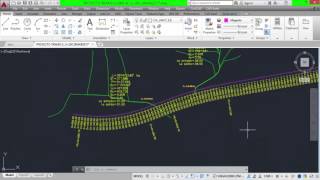 CIVILCAD EN EL DISEÑO DE CARRETERAS [upl. by Amalita]