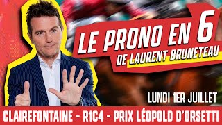 Pronostic Quinté  Clairefontaine  Prix Léopold dOrsetti  1er juillet 2024 [upl. by Anuahsar654]