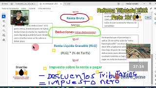 Reforma tributaria 2022 parte XV C [upl. by Sirraj]