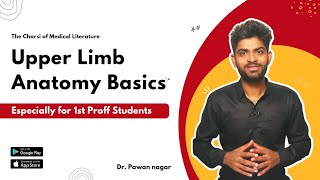 Upper Limb Anatomy  Especially for 1st proff students  Dr Pawan nagar [upl. by Nnil524]