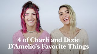 Charli DAmelio and Dixie DAmelios Favorite Things  POPSUGAR Pop Quiz [upl. by Aniuqaoj331]