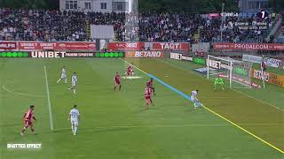 Botosani vs Dinamo Analiza VAR Shadow OFFSIDE CHECK SYSTEM [upl. by Aimil]