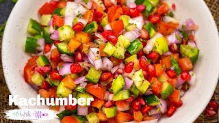 Kachumber Recipe Refreshing Indian Salad [upl. by Most]