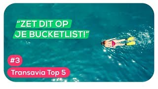 Life’s a beach De 5 mooiste stranden van Europa  Transavia Top 5 [upl. by Rayna]