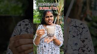 🔥🔥Have You Ever Tried HOMEMADE BUBBLE TEA😋😋shorts naavinruchi shortsfeed bubbletea bobatea [upl. by Niarbo]