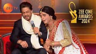 Shahrukh Khan And Sunil Grover Hilarious Skits  Zee Cine Awards 2024  Zee TV [upl. by Phebe863]