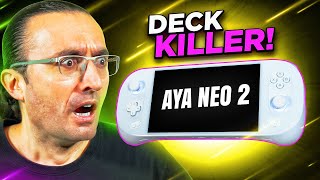 AYA NEO 2 la nueva STEAM DECK KILLER  Review en profundidad en español [upl. by Harriot]