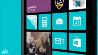 Windows Phone 8 New Start Screen Multicore Support VoIP integration and NFC [upl. by Airdnaxila]